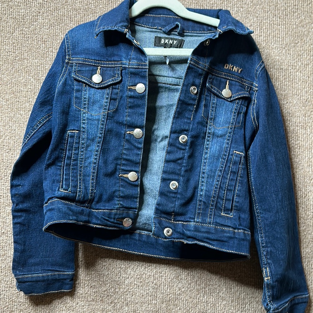 DKNY Girls Denim Jean Jacket